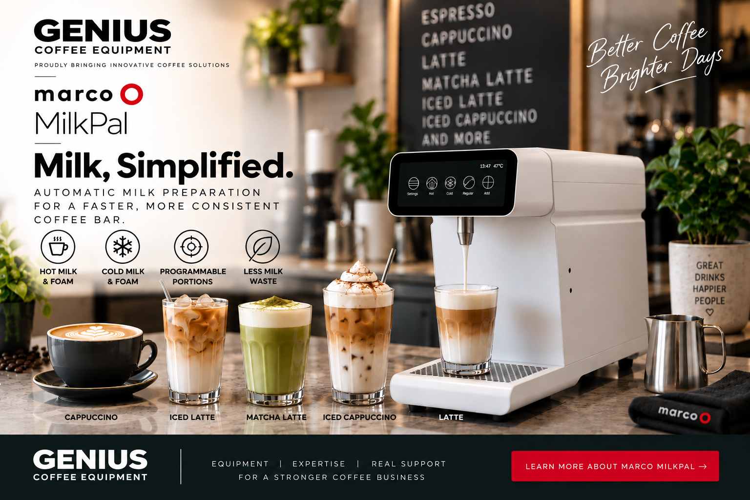 What If Your Espresso Machine Didn’t Have to Steam Milk? Meet the Marco MilkPal