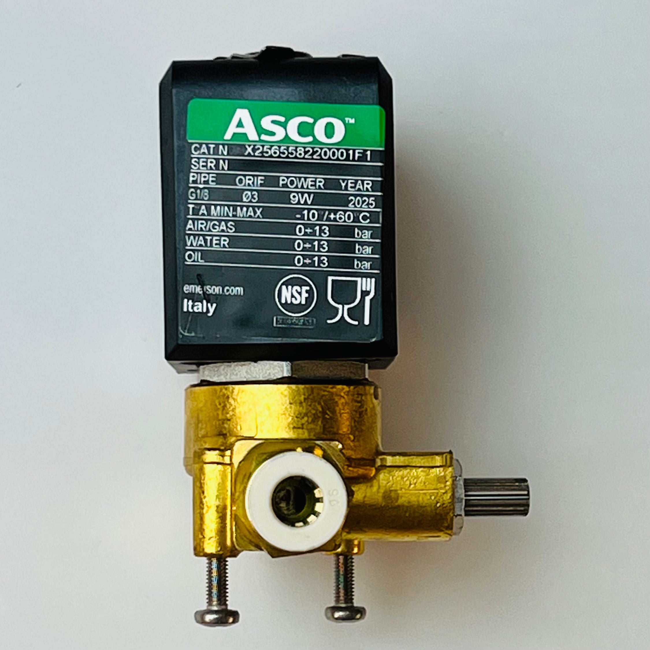 10053517  Sanremo Mixed Water Assembly CR2‑3 quick connect side