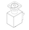 10302082B 3 Way Valve  24V DC Ruby For Sanremo Cafe Racer, Verona RS and F18 multi boiler&nbsp;