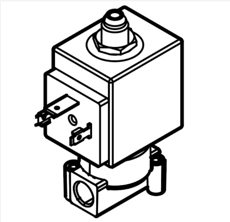 3WAYS SOLENOID VALVE 24VDC D2,3 X356 9W - 10302126