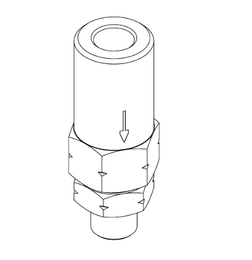 10652008 Check Valve F1/8” – M1/8