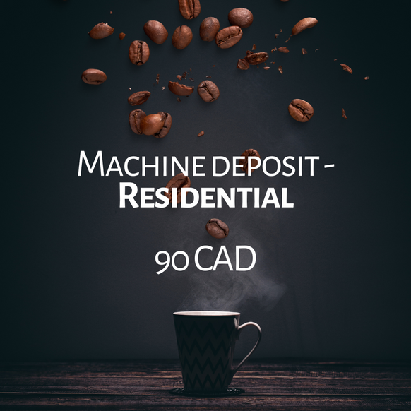 1010 - Machine deposit - Residential