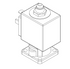 3-way group solenoid valve for espresso machine group head