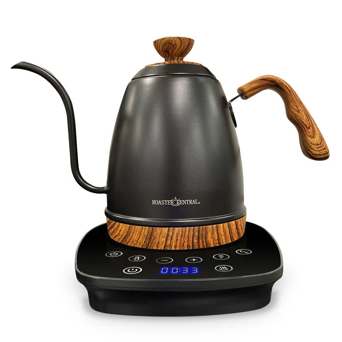 Roaster Central Black Temperature Controlled Electric Kettle