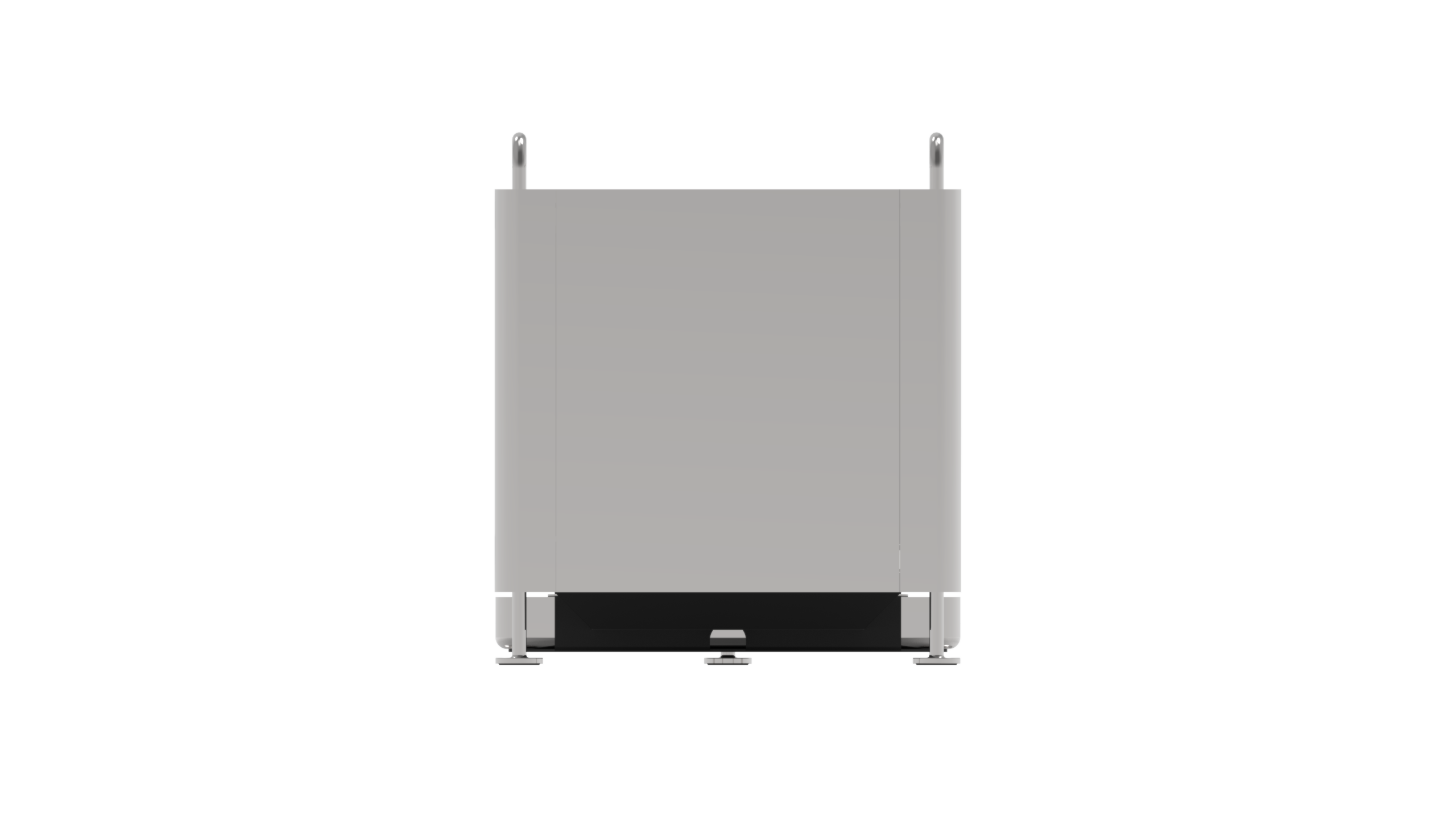 White Sanremo Cube back view