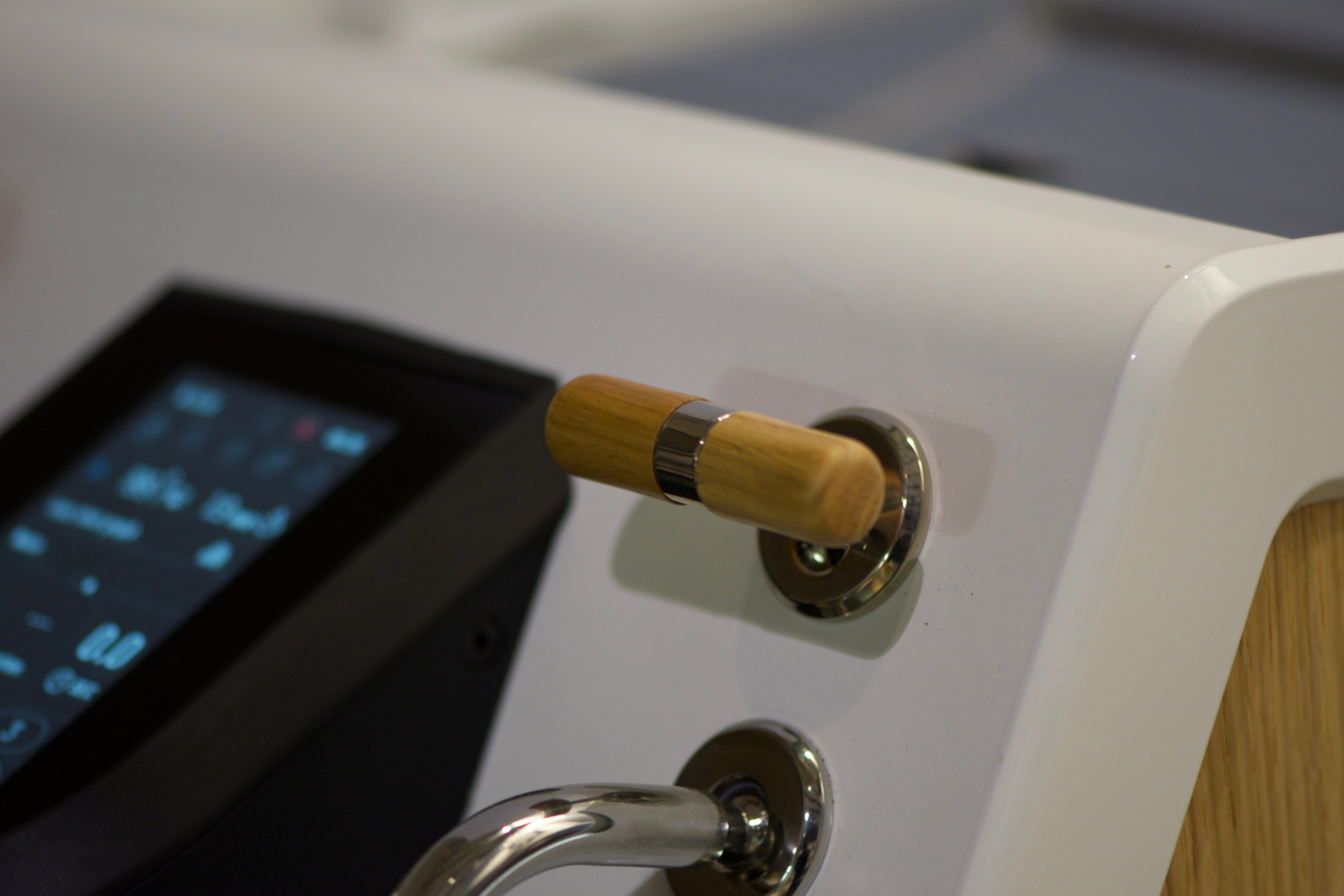 Sanremo YOU Wood Portafilter &amp; Lever Activator Kit