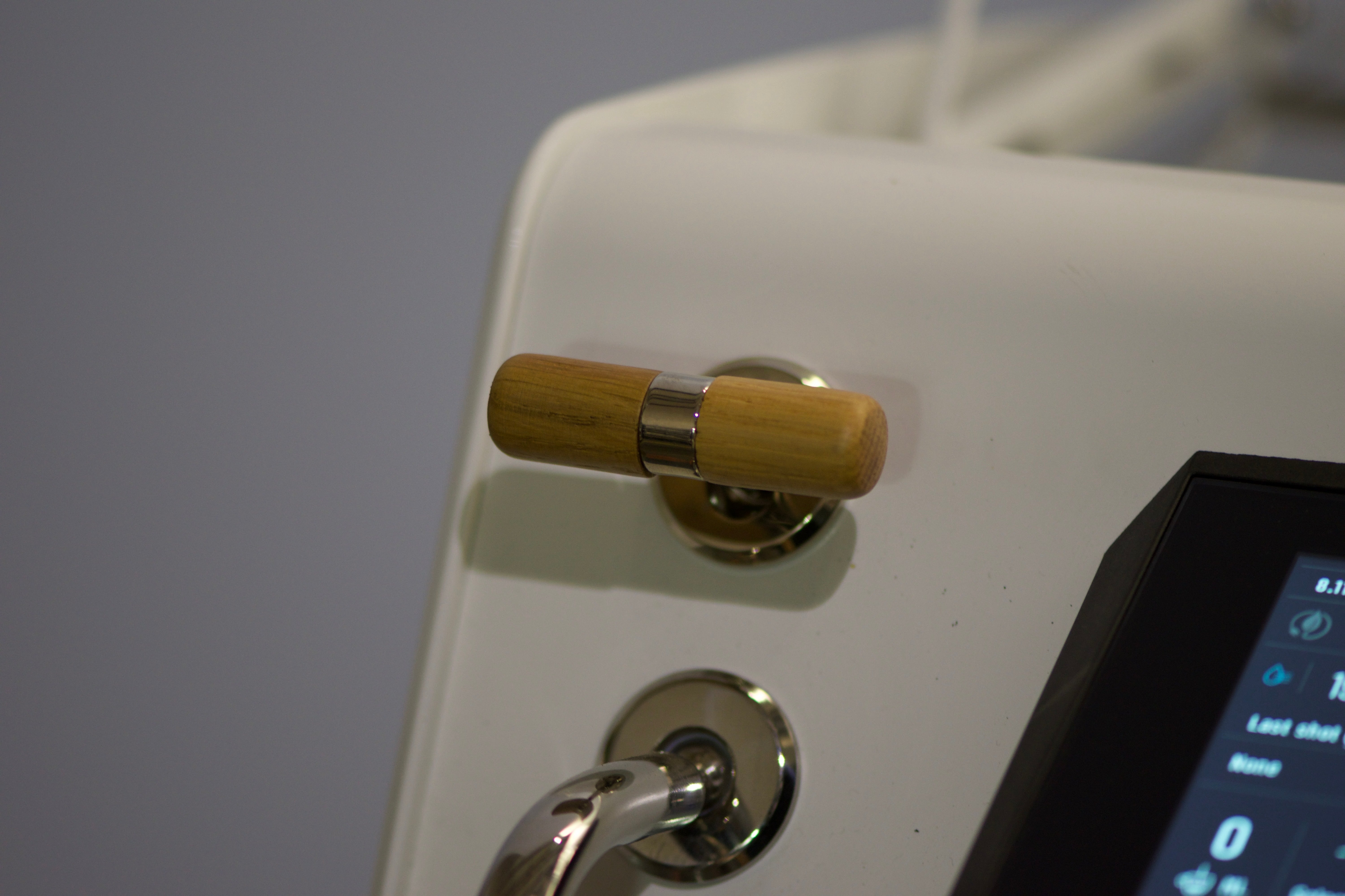 Sanremo YOU Wood Portafilter &amp; Lever Activator Kit