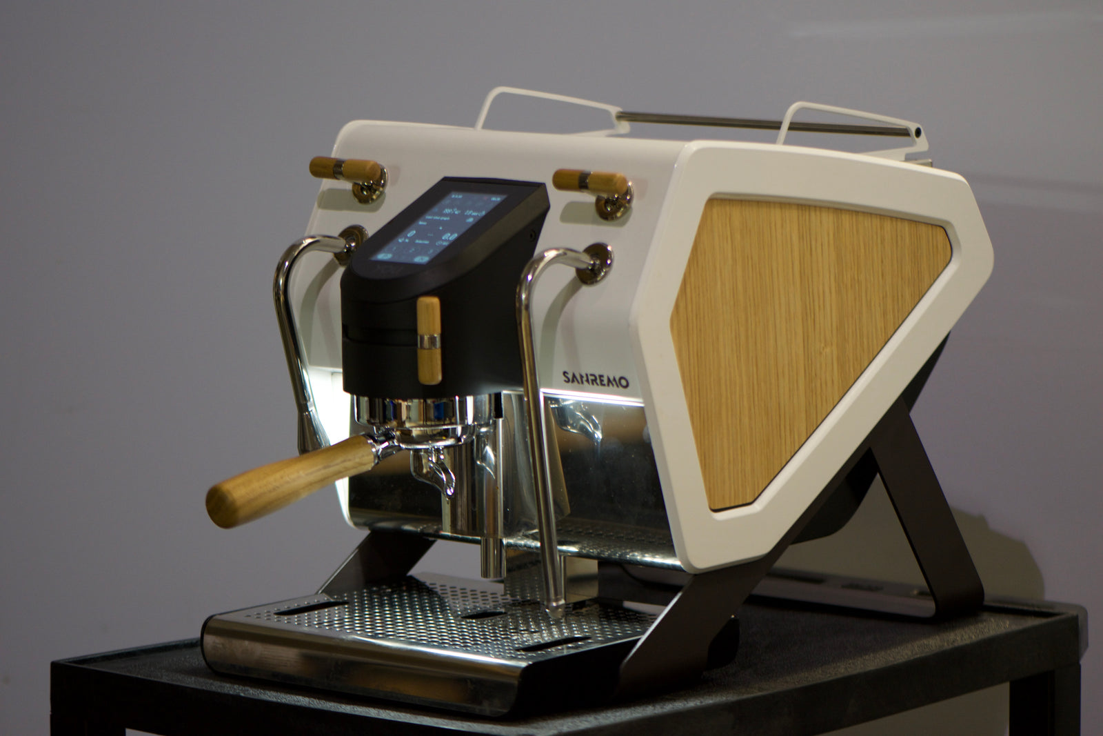 Sanremo YOU Wood Portafilter & Lever Activator Kit