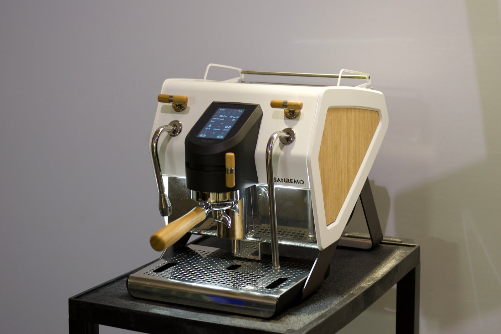 Sanremo YOU Wood Portafilter & Lever Activator Kit