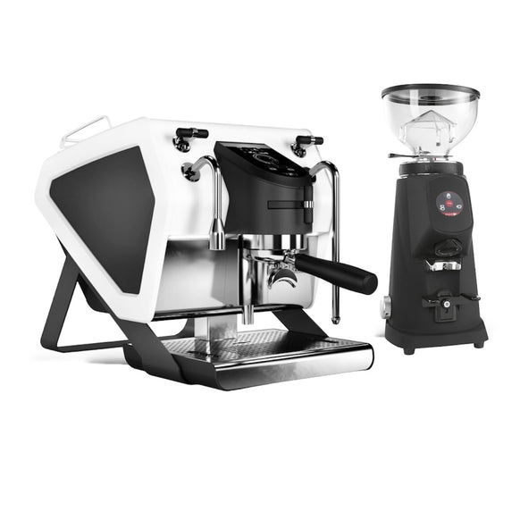 Sanremo YOU espresso machine and AllGround Grinder Bundle package