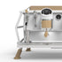 Sanremo Cafe Racer White Wood Espresso Machine