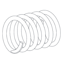 Sanremo Cafe Racer and Opera Steam Tap back seal spring