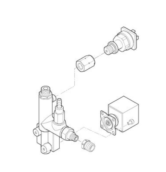 Sanremo Water Load Valve Assembly CR 32x32  10053321