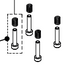 Sanremo Xone nozzle and spring replacement screws