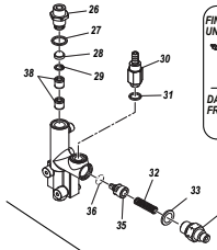 SR10056356 - WATER LOAD VALVE All models Sanremo