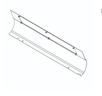 10034236 - Sanremo Lower Back Panel 2Gr Scotch Brite