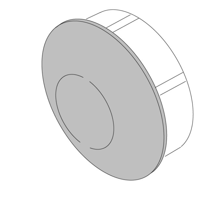 10091142 - VR STEAM KNOB CAP - For Model: Verona TCS; Verona S, Verona RS,