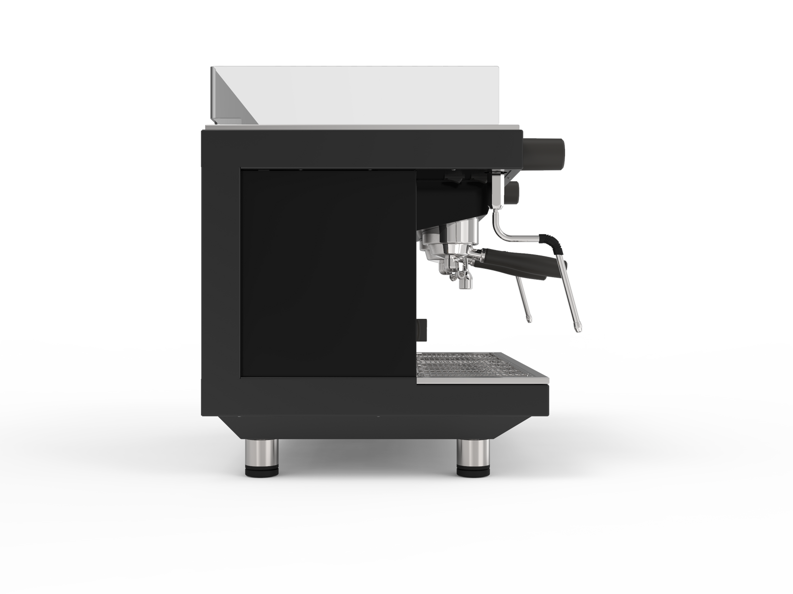 Sanremo ZOE Competition Tall Espresso Machine 2GR Black Side