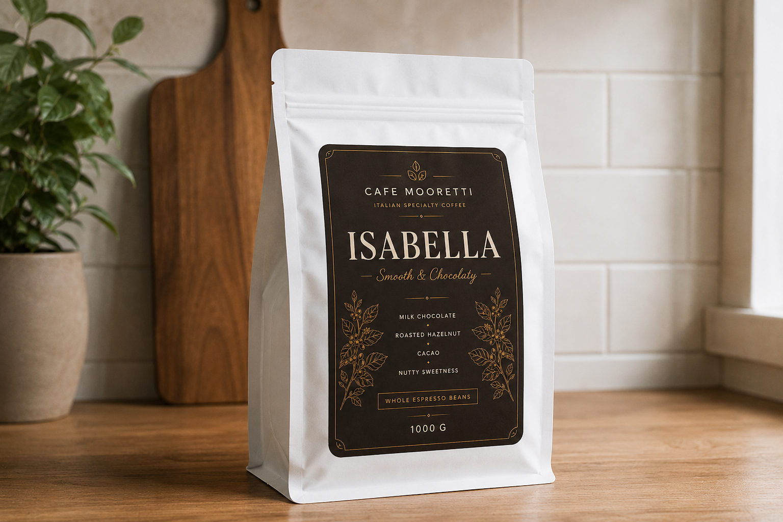 Cafe Mooretti - Isabella's Blend 1000 grams Italian Specialty Coffee