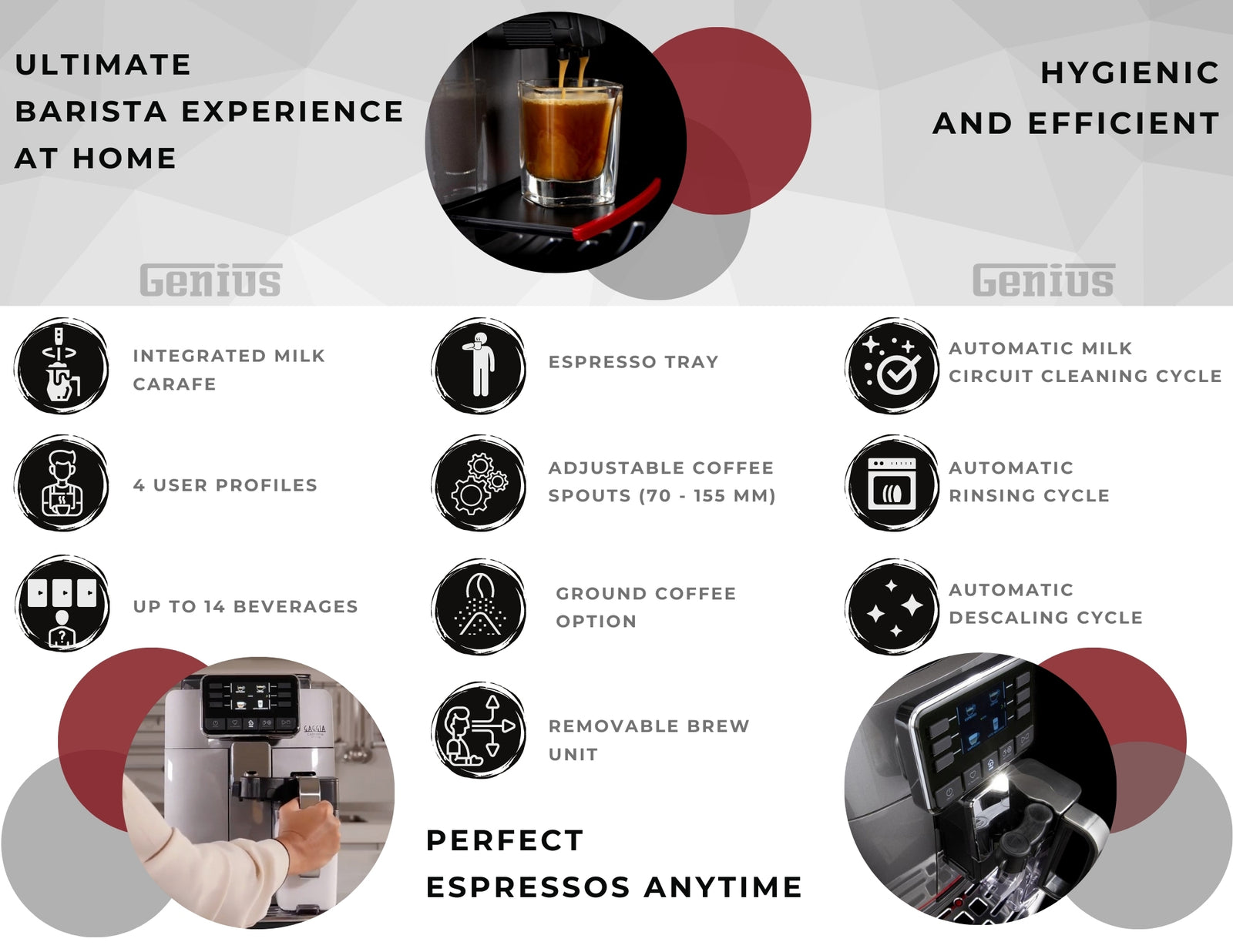 Gaggia Cadorna Prestige Espresso Machine