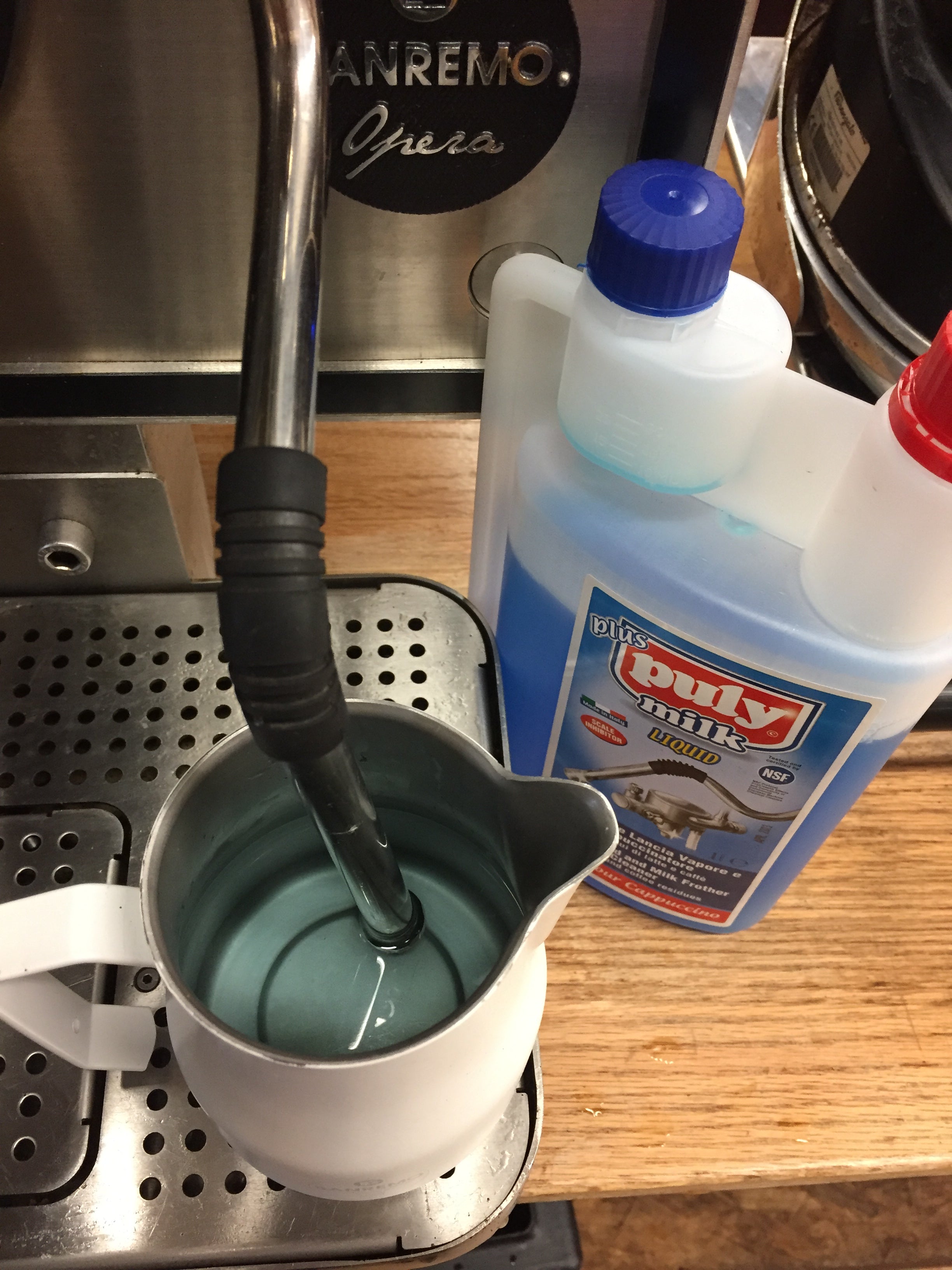 Puly Milk Steam Wand and Milk Frother Cleaner