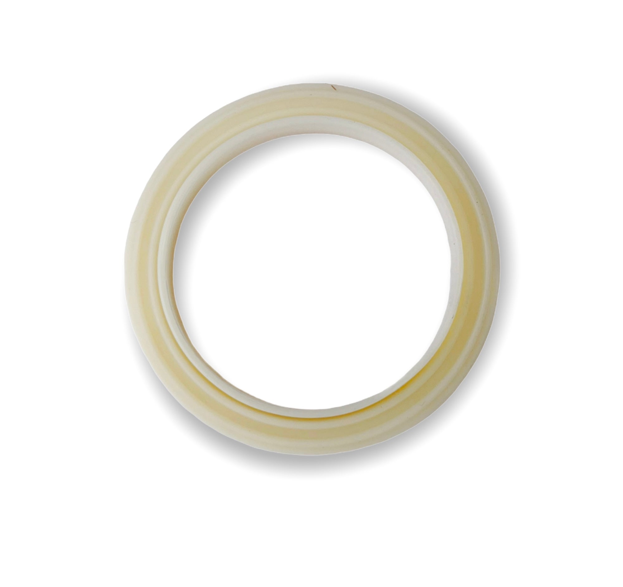 54mm Steam Ring - BES840/860/870 (BPBES86002.6)  OEM part  Group seal for Breville home machines  Suitable for BES840, 860 and 870  Specifications:   external ø 65 mm internal ø 49 mm thickness 6.8 mm thickness with lip 10 mm for units 54 mm in white/yellow silicone Suitable for Breville BES870, BES878, BES880 SKU: SP0001474 (BPBES86002.6)