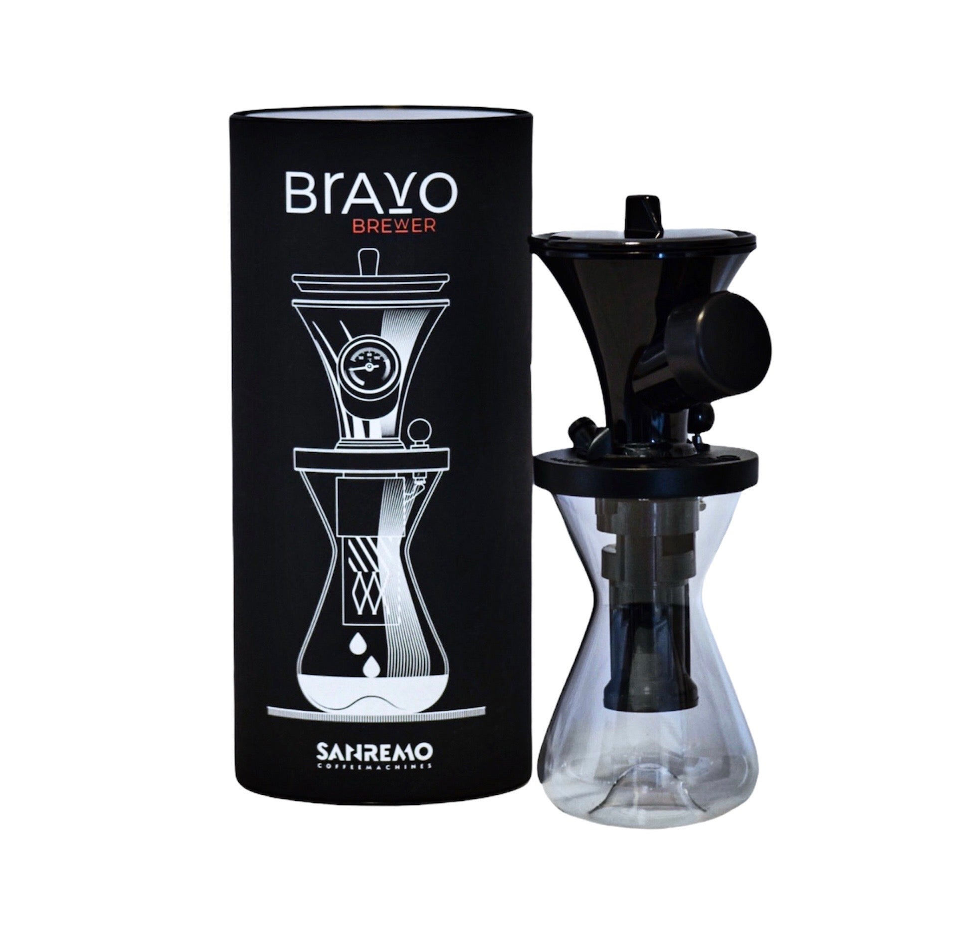 Bravo brewer by Sanremo best new brew method for the next brewer generation, made in Italy by professional baristas 