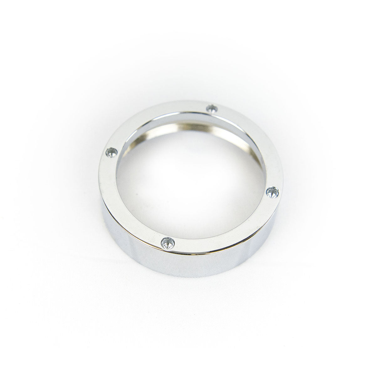 Bezel sight glass chrome
