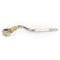 Stainless swivel steam wand