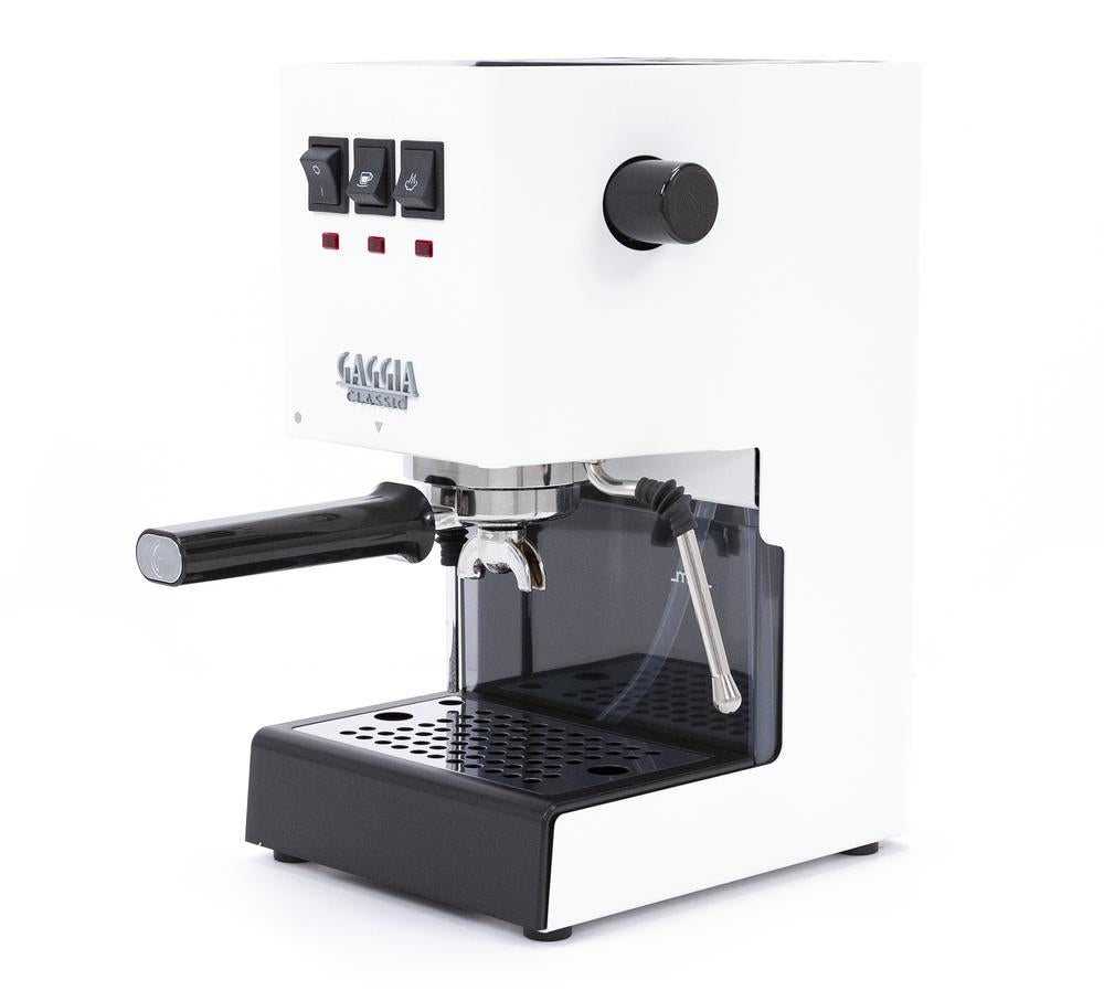 Gaggia Classic Pro Espresso Machine - Italian Espresso Machine - Manual Espresso machine - Residental Espresso Machine - White Gaggia Classic Pro - Manual residential espresso machine