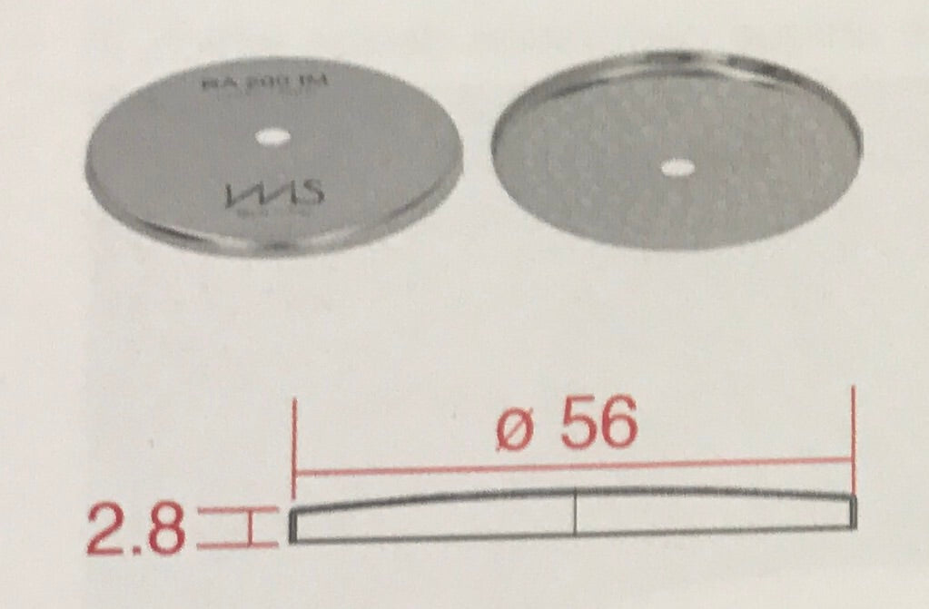IMS PRECISION SHOWER SCREEN ø 57 mm