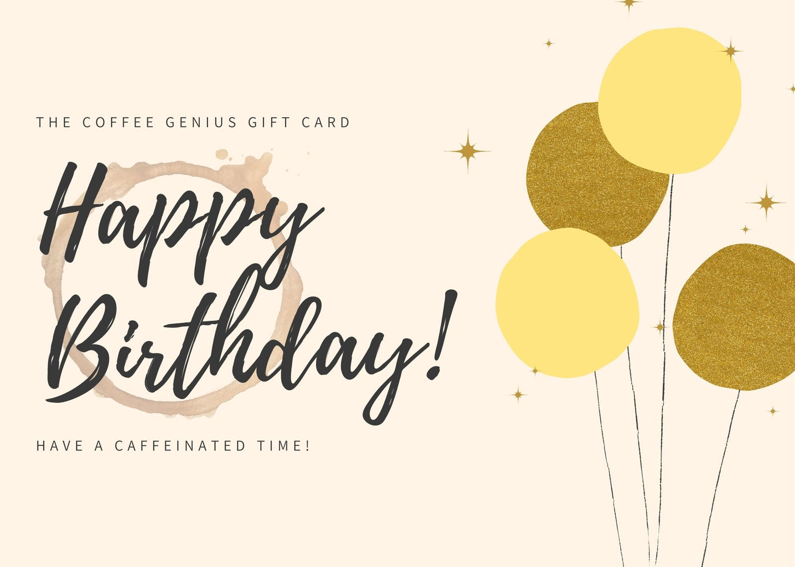 Happy Birthday Gift Card