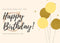 Happy Birthday Gift Card